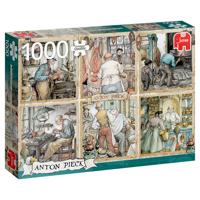 Premium Collection Anton Pieck, De Ambachtslieden 1000 stukjes - thumbnail