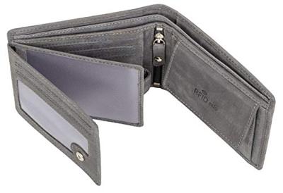 Juscha JU-47254 Portefeuille Horizontaal RFID Pride And Soul. Grijs Leer. Juscha JU-47254 Portefeuille Horizontaal RFID Pride And Soul. Grijs Leer.