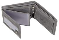 Juscha JU-47254 Portefeuille Horizontaal RFID Pride And Soul. Grijs Leer. - thumbnail