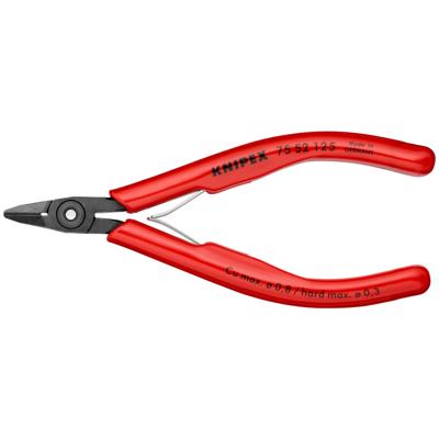 Knipex 75 52 125 Zijkniptang Elektronica en fijnmechanica Met facet 125 mm