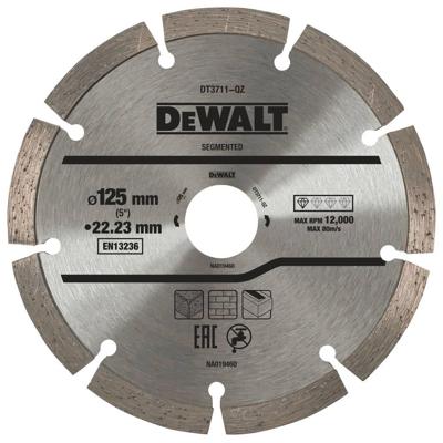 DeWALT DT3711 Diamantschijf Gesegmenteerd 125x22,23mm