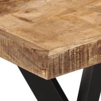 Eettafel 110x55x75 cm massief mangohout - thumbnail