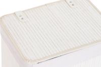 Mandenset DKD Home Decor Wit Bamboe 40 x 30 x 46 cm (5 Onderdelen) - thumbnail