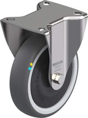 Blickle BX-PATH 125KFD-ELS Bokwiel Wieldiameter: 125 mm Draagvermogen (max.): 160 kg 1 stuk(s)