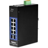 TRENDnet TI-G102i DIN-Rail Switch 10-poorts Industriële Gigabit L2 - thumbnail
