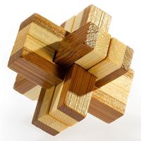 Eureka 3d bamboo breinpuzzel knotty *** - thumbnail