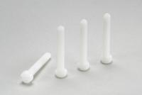 Cilinderschroef met zaaggleuf, M6X30, Nylon (5st) - thumbnail