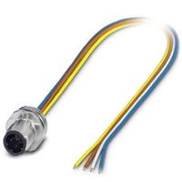 Phoenix Contact 1551558 Sensor/actuator inbouwconnector M12 Aantal polen (sensoren): 4 Stekker, inbouw 0.50 m 1 stuk(s) - thumbnail