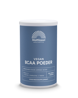 Mattisson Healthstyle Vegan BCAA 2:1:1 Poeder Mattisson Healthstyle Vegan BCAA 2:1:1 Poeder