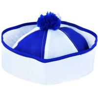 Cap Matroos blauw/wit - thumbnail