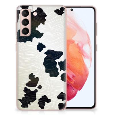 Samsung Galaxy S21 | TPU Hoesje | Koeienvlekken Samsung Galaxy S21 | TPU Hoesje | Koeienvlekken