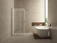 Wiesbaden hoekinstap-2 draaideuren 900x900x2000 chr.8mm NANO - thumbnail