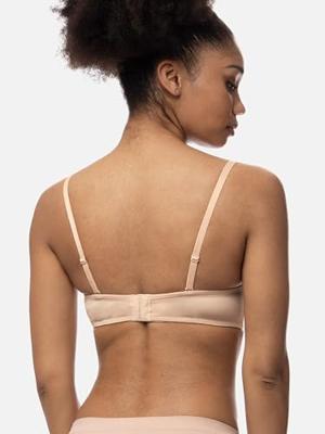 Balconette BH - Strapless - Michelle - Bh met verwijderbare bandjes - Wit - Zwart - Huidskleur