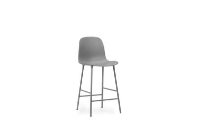 Normann Copenhagen Form Barkruk Grijs Normann Copenhagen Form Barkruk Grijs
