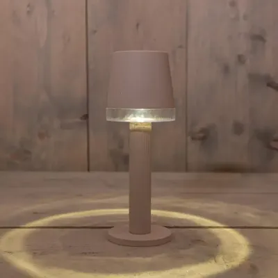 Anna's Collection Tafellamp solar 8.5 x 8.5 x 21.5 cm Zand