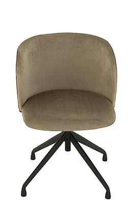 J-Line stoel Turn|Up|Down - fluweel - donkergrijs J-Line stoel Turn|Up|Down - fluweel - donkergrijs