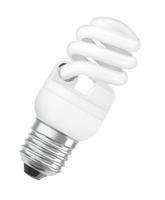 OSRAM E14 Spaarlamp Energielabel: A (A++ - E) 106 mm 230 V 12 W Warmwit Buis 1 stuk(s) - thumbnail