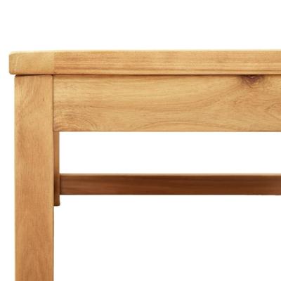 6-delige Loungeset met kussens massief acaciahout