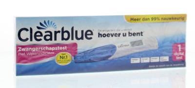 ClearBlue Zwangerschapstest Met Weken-indicator 1 digitale test