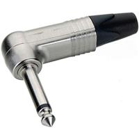 Neutrik NP2RX Jackplug 6,35 mm Stekker, haaks Aantal polen: 2 Mono Zilver 1 stuk(s) - thumbnail