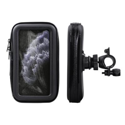 Shop4 - iPhone 11 Pro Fietshouder Stuur Spatwaterdicht Zwart Shop4 - iPhone 11 Pro Fietshouder Stuur Spatwaterdicht Zwart