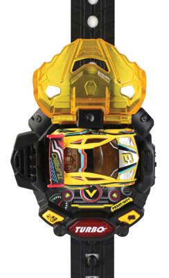 VTech Turbo Force Racers Yellow Racer voertuig geel VTech Turbo Force Racers Yellow Racer voertuig geel