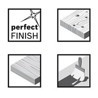 Bosch Accessories Expert for Wood 2608605643 Excenterschuurpapier Met klittenband, Geperforeerd Korrelgrootte (num) 120 (Ø) 125 mm 5 stuk(s) - thumbnail