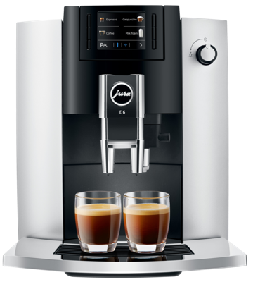 Jura espresso apparaat E6 EB (Platina)
