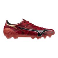 Mizuno Alpha II Japan Gras Voetbalschoenen (FG) Rood Zwart Zilver - thumbnail