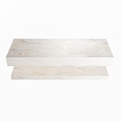 MONDIAZ ALAN-DLUX 120cm planchet Ostra. Vrijhangende wastafel CLOUD rechts 1 kraangat, kleur Ostra. MONDIAZ ALAN-DLUX 120cm planchet Ostra. Vrijhangende wastafel CLOUD rechts 1 kraangat, kleur Ostra.