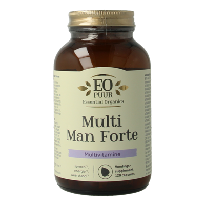 Multi man forte puur 120 Vegetarische capsules