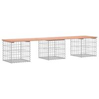 Tuinbank schanskorfontwerp 203x44x42 cm massief douglashout - thumbnail