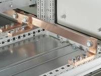 Rittal SV 9661.040 Verzamelrail Geperforeerd Koper 392 mm 2 stuk(s) - thumbnail