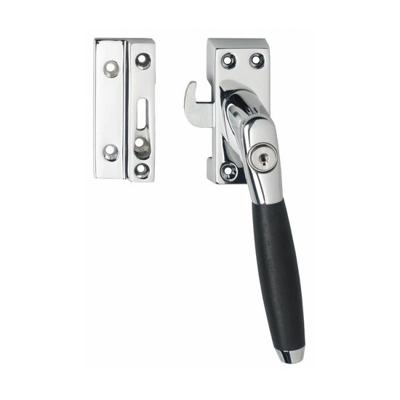 Intersteel Raamsluiting rechts Ton 400 SKG1 afsluitbaar - chroom/ebbenhout Intersteel Raamsluiting rechts Ton 400 SKG1 afsluitbaar - chroom/ebbenhout