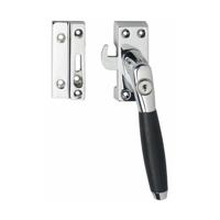 Intersteel Raamsluiting rechts Ton 400 SKG1 afsluitbaar - chroom/ebbenhout - thumbnail