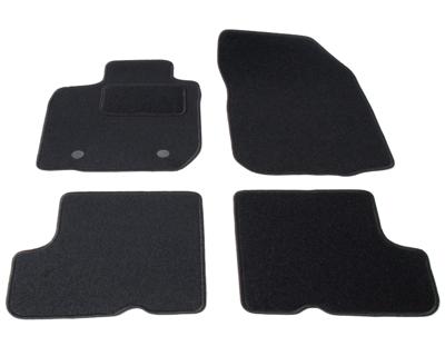 Automatten op maat - zwart stof - Dacia Duster 4WD 2009-2017