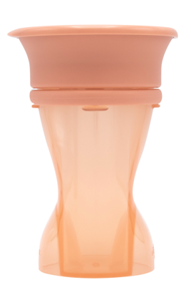 Difrax Anti-Lek Beker 360 Graden Peachy 250ml