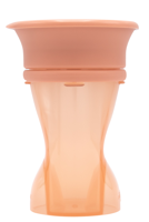 Difrax Anti-Lek Beker 360 Graden Peachy 250ml - thumbnail
