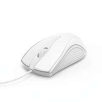 Hama optische muis met 3 knoppen mc-200 met kabel wit - thumbnail