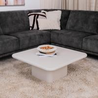 By-Boo Salontafel 'Siminto' 80 x 80cm, kleur Beige - thumbnail