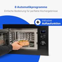 Bomann MWG 3001 H EB Magnetron Zwart 900 W Grillfunctie - thumbnail