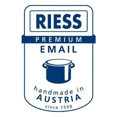 Riess Ovenschaal met handgrepen - emaille - 33 cm