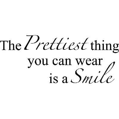 The prettiest thing - Muursticker