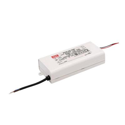 MEAN WELL PCD-40-1050B LED-driver Constante stroomsterkte 40 W 1.05 A 22 - 38 V/DC Dimbaar, PFC-schakeling, Overbelastingsbescherming, Montage op ontvlambare MEAN WELL PCD-40-1050B LED-driver Constante stroomsterkte 40 W 1.05 A 22 - 38 V/DC Dimbaar, PFC-schakeling, Overbelastingsbescherming, Montage op ontvlambare