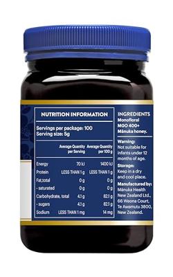 Manuka health Honing MGO 400+