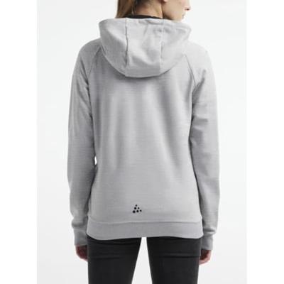 Craft 1909133 Adv Unify Fz Hood Wmn - Grey Melange - XS