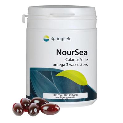 Springfield NourSea calanusolie omega 3 wax esters 180 Softgels