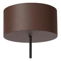 Lucide LENZ - Plafondspot Binnen/Buiten - Ø 11 cm - LED - 1x8W 2700K - IP54 - Roest bruin | Essential - thumbnail