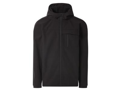 esmara Men Heren softshell jas (Zwart, L)