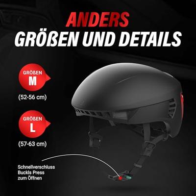 CRNK helm genetic alpha zwart m 52-56cm